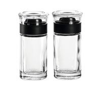 Leonardo Cucina Salt & Pepper Shakers Set - Glass Container Dispenser