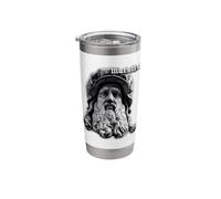 Leonardo da Vinci Artist Master Renaissance Painter Stainless Steel Insulated Tumbler