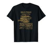 Leonardo da Vinci Helix Pteron Propeller Helicopter T-Shirt