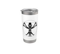 Leonardo Da Vinci Leprechaun St. Patrick's Day Stainless Steel Insulated Tumbler