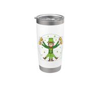 Leonardo Da Vinci Leprechaun St. Patrick's Day Stainless Steel Insulated Tumbler