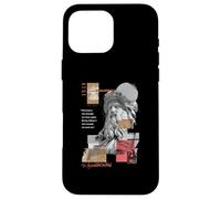 Leonardo Da Vinci Modern Abstract Graphics Art Case for iPhone 16 Pro Max