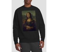 Leonardo da Vinci Mona Lisa (La Gioconda) Sweatshirt, Black | Size: Large Leonardo da Vinci Black L