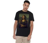 Leonardo Da Vinci Mona Lisa (La Gioconda) Unisex T Shirt, Black, XX-Large