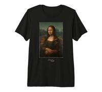Leonardo da Vinci Mona Lisa Painting Art Teacher Gift Outfit Premium T-Shirt