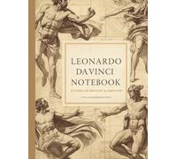 Leonardo Da Vinci Notebook | Studies of Motion and Emotion Edition: Vintage Renaissance A4 Ruled Journal - Cream Paper, Grey Lines & Margin - Soft & ... Options (8.5×11 / 8.25×11) | 140 Lined Pages