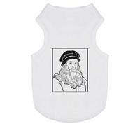 'Leonardo da Vinci' Pet Dog/Cat T-Shirt (PT00141915)