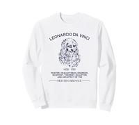 Leonardo da Vinci Renaissance Art Italian Painter Genius Sweatshirt