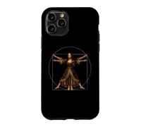 Leonardo da Vinci’s Fusion: Mona Lisa and the Vitruvian Man Case for iPhone 11 Pro