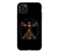 Leonardo da Vinci’s Fusion: Mona Lisa and the Vitruvian Man Case for iPhone 11 Pro Max