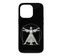Leonardo da Vinci’s Fusion: Mona Lisa and the Vitruvian Man Case for iPhone 13 Pro