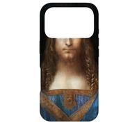 Leonardo da Vinci Salvator Mundi Religious Jesus Christian Case for iPhone 17 Pro