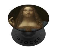 Leonardo da Vinci Salvator Mundi Religious Jesus Christian PopSockets Adhesive PopGrip