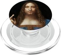 Leonardo da Vinci Salvator Mundi Religious Jesus Christian PopSockets PopGrip for MagSafe