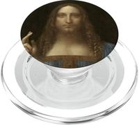 Leonardo da Vinci Salvator Mundi Religious Jesus Christian PopSockets PopGrip for MagSafe