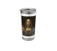 Leonardo da Vinci Salvator Mundi Religious Jesus Christian Stainless Steel Insulated Tumbler