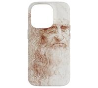 Leonardo da Vinci Self-portrait Renaissance Painting Artist Case for iPhone 14 Pro