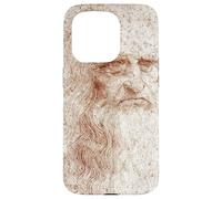 Leonardo da Vinci Self-portrait Renaissance Painting Artist Case for iPhone 15 Pro