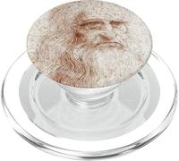 Leonardo da Vinci Self-portrait Renaissance Painting Artist PopSockets PopGrip for MagSafe