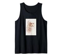 Leonardo da Vinci Self-Portrait Renaissance Painting Artist Tank Top