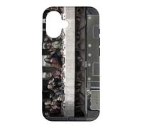 Leonardo Da Vinci The Last Supper Painting on Circuit Board Case for iPhone 16