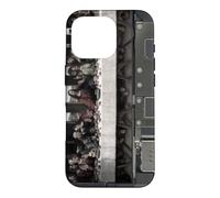 Leonardo Da Vinci The Last Supper Painting on Circuit Board Case for iPhone 16 Pro