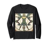 Leonardo da Vinci Themed Long Sleeve T-Shirt