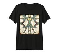Leonardo da Vinci Themed Premium T-Shirt