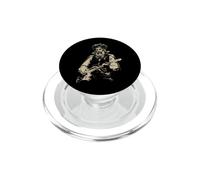 Leonardo da Vinci Vampire Playing Guitar Italy Art History PopSockets PopGrip for MagSafe