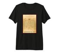 Leonardo da Vinci, Vitruvian Man Premium T-Shirt