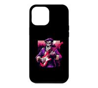 Leonardo da Vinci Werewolf Playing Guitar Full Moon Music Case for iPhone 12 Pro Max
