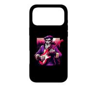 Leonardo da Vinci Werewolf Playing Guitar Full Moon Music Case for iPhone 17 Pro Max