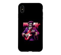 Leonardo da Vinci Werewolf Playing Guitar Full Moon Music Case for iPhone XS Max