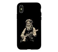 Leonardo da Vinci Werewolf Playing Guitar Italy Art History Case for iPhone X/XS