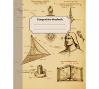 Leonardo da Vinci's Inventions Notebook #2 - 110 College ruled lined pages