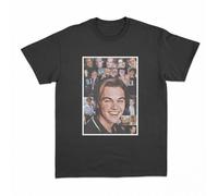 Leonardo Dicaprio Collage Shirt Men Style T-Shirt Tee Tshirt Black M