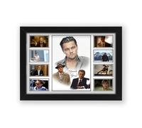 Leonardo Dicaprio Signed Poster Print - Limited Edition Autograph Fan Gift - Collectible Memorabilia Wall Art Merchandise (Unframed A4 (30x21cm))