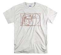 Leonardo Fibonacci The Golden Ratio Official Men Women Unisex Top T Shirt-XL