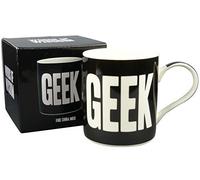 LEONARDO Geek or Nerd Fine China Mug Cup Gift Boxed Present Work Student University