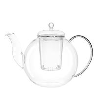 LEONARDO HOME Armonia Teapot 1.2 Litre Heat Resistant Glass Height 17.6 cm, 1.2 l