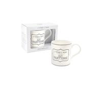 Leonardo "I Wish I Was Out Partying" Premium Beautiful Fine China Tea and Coffee Mug with Boxed Packaging