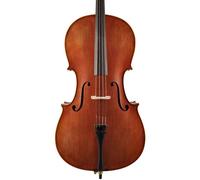 Leonardo LC-2744-M 4/4 cello with bow and carrying bag