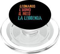 Leonardo L'Uomo Il Mito La Leggenda Festa di Compleanno PopSockets PopGrip for MagSafe