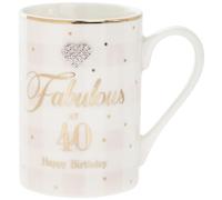 Leonardo Mad Dots 40th Birthday Mug,5010792338606