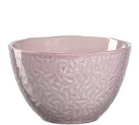 Leonardo Matera 021983 Ceramic Bowls, Set of 2, Dishwasher-Safe Bowls, Stoneware Bowls with Glaze, Pink, 980 ml, Diameter 15.3 cm