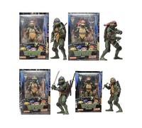 (Leonardo) Ninja Turtles 1990 Movie 7" Neca Tmnt Teenage Movable Toys Mutant Action Figure