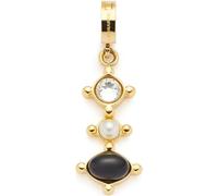 Leonardo Pendant Stainless Steel 024427, En storlek, Crystal, Pearl
