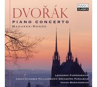 LEONARDO PIERDOMENIC - DVORAK PIANO CONCERTO MAZURE - CD - F600z