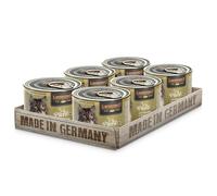 LEONARDO Superior Selection Cat Wet Food, Horse with Zucchini, 6 x 200 g Tub, for Adult Cats, Grain-Free, No Sugar, Made in Germany