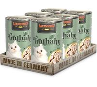 LEONARDO Turkey + Extra Fillet (6 x 400 g) Turkey + Extra Turkey Fillet Wet Food with Extra Fillet Grain Free with Extra High Meat Content